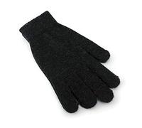 Undercover Lot de 3 paires de gants d'hiver tricotés avec laine Noir/anthracite/bleu marine - Noir - Taille Unique