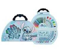 UNDERCOVER Mallette de coloriage, 51 pièces, 5 modèles assortis (Stitch)