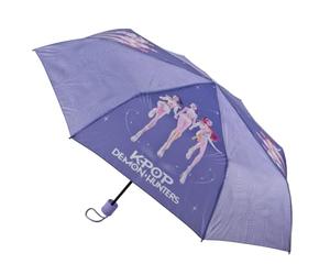 Undercover Parapluie pliable - Parapluie de poche avec housse de protection - 94 cm de diamètre - Léger et idéal pour les mains des enfants, KPop Demon Hunters, 94 cm, Classique