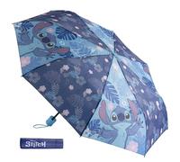 Undercover - parapluie pliant Disney Stitch - parapluie de poche avec housse de protection - diamètre 94 cm - léger et idéal pour les mains des enfants