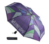 Undercover - parapluie pliant Wednesday - parapluie de poche avec housse de protection - diamètre 94 cm - léger et idéal pour les mains des enfants