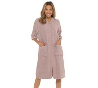 Undercover Peignoir de bain à capuche ou sans capuche pour femme 100 % coton, vison, 24-26
