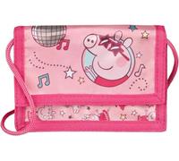 Undercover Peppa Pig Pig Portefeuille avec cordon de serrage Fermeture Velcro 8 x 13 cm, rouge, Brustbeutel, Classique