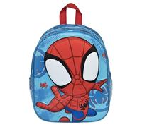 Undercover - Sac à Dos 3D de Spidey - Sac à Dos pour Enfants avec Motifs de Spidey - Bretelles réglables - avec Poches latérales en Filet - À partir de 4 Ans