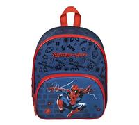 Undercover - Sac à Dos Enfant Spider Man - avec Poche Frontale - pour la Maternelle, Les Loisirs et Les Voyages - résistant et Pratique - pour Les Enfants à partir de 4 Ans