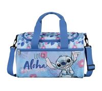 Undercover Sac de sport pour enfants Disney Stitch - Personnalisé avec nom - Petit sac de voyage Weekender pour fille