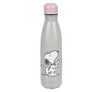 Undercover Snoopy - Bouteille isotherme à double paroi en acier inoxydable - Anti-fuite - Pour fille - 500 ml - Idéale pour les déplacements