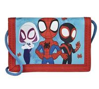 Undercover SPIDEY Portefeuille Enfant Garçon Fille Adolescent 8 x 13 cm Sac de Poitrine Sac de Poitrine Sûr pour L'argent et les Billets de Transport, Rouge, Standard, Classique, rouge x, Standaard,