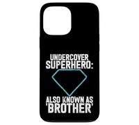 Undercover Superhero également connu sous Le nom de Brother Coque pour iPhone 13 Pro Max