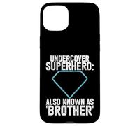 Undercover Superhero également connu sous Le nom de Brother Coque pour iPhone 15 Plus