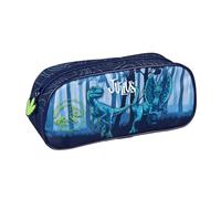 Undercover Trousse à crayons Jurassic World Dino pour garçon - Personnalisable avec nom - Pour l'école et la maison