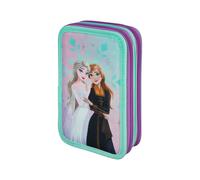 UNDERCOVER Trousse scolaire « Tripledecker », avec accessoires. (La Reine des neiges)