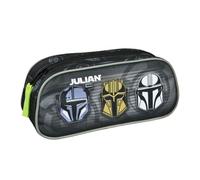 Undercover Trousse Star Wars pour garçon - Personnalisable - Darth Vader - Grise, 22,5 x 9,5 x 9 cm