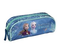 Undercover Undercover-Fruw0691 Crayons pour l'école Trousse élégante avec Motif Reine des Neiges pour Adolescents Idéal pour la rentrée Scolaire Article de Fan de Disney, Caricature, FRUW0691, Bleu