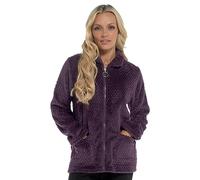 Undercover Veste polaire gaufrée LN1693 avec fermeture éclair, violet, taille 46-48, violet, 18-20