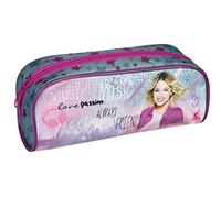 Undercover VIAE0691 Trousse Disney Violetta, circa 23 x 8 x 7 cm Gris