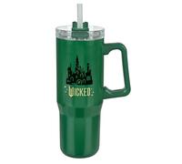 Undercover - Wicked Gobelet isolant avec paille - capacité 880ml - Gobelet en acier inoxydable avec poignée - sans BPA