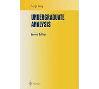Undergraduate Analysis