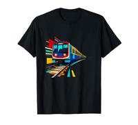Underground Tube Train Subway Locomotive Railway Enthusiast T-Shirt