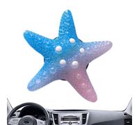 Undersea World Désodorisant de voiture pour grille d'aération, coquillage créatif étoile de mer, climatisation de voiture, décoration de parfum, désodorisant de voiture, désodorisant pour voiture