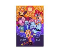Undertale Game Home Decor Art Poster Toile Impression Salon Maison Art Esthétique Peinture Suspendue, Nouveau Cadeau Maison Décoration Moderne Chambre 16 x 24 pouces (40 x 60 cm)