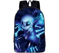 Undertale Sac à dos d'écolier Cartoon Anime Cartoon Cartoon Cartoon Sac à dos Durable Imperméable Réglable Sac d'école primaire, 11, (13 Zoll),