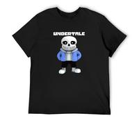 Undertale sans T-Shirt Graphics Tee Black Tee Shirt M