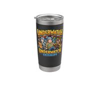 Underwatch Funny Gamer Gobelet isotherme en acier inoxydable double paroi