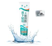 Underwater Bonding Waterproof Adhesive,Heavy Duty Leakage Plugging Adhesive Underwater Sealant,Outdoors Clear Waterproof Super Glue, Repair and Seal Cracks. (Transparent -1PCS)
