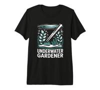 Underwater Gardener Aquascaping Aquarium Planté T-Shirt Haut de Gamme