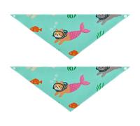 Underwater Pets Lot de 2 pièces pour animaux de compagnie Bonne respirabilité 76,2 x 30,5 cm