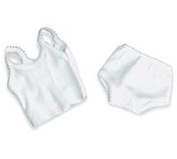 Miniland Vêtements de poupée pour poupées de 27,9 cm, 30,5 cm, 33 cm, ensemble de sous-vêtements, sous-vêtements, vêtements de poupée 2 pièces, convient aux filles américaines, Corolle Calin, La Baby,