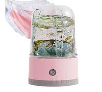 Underwear Washer, Wireless Laundry Machine, 5.12x4.33in Portable Silent Washers, Compact Cleaning, Rechargeable Washing for Travel, Apartment, Camping, Dormitory