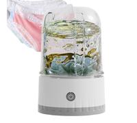 Underwear Washer, Wireless Laundry Machine, 5.12x4.33in Portable Wireless Silent, Compact Design, Low Noise for Travel, Apartment, Camping Dormitory