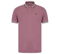 Underwood 2 Cotton Pique Polo Shirt in Grapeade - Kensington Eastside - L