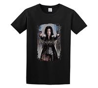 Underworld Awakening Film Vintage Men's Fashion T-Shirt Casual Tees Clothing Black M