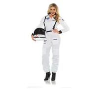UNDERWRAPS Costume d'astronaute classique pour femme - Astronaute féminine, noir, X-Large