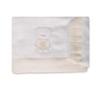 Underzy Parure de lit 100% Corail hypoallergénique pour Lits de 70 x 140 cm avec Drap Housse, Drap Plat et taie d'oreiller Beige (Teddy Beige)