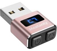 Undetectable Mini Metal USB Mouse with Separate Mode and On/Off Buttons, Supports Multiple Tracks, Driverless, Plug and Play to Keep PC/Laptop Awake