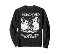 Undiagnosed But Something Aint Right Chicken Funny Halloween Sweatshirt