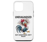 Undiagnosed But Something Ain't Right Funny Chicken Coworker Coque pour iPhone 12 mini