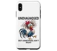 Undiagnosed But Something Ain't Right Funny Chicken Coworker Coque pour iPhone XS Max