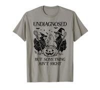 Undiagnosed But Something Aint Right Funny Chicken Halloween T-Shirt