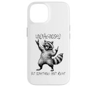 Undiagnosed But Something Ain't Right Funny Raccoon Feral Coque pour iPhone 14