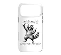 Undiagnosed But Something Ain't Right Funny Raccoon Feral Coque pour iPhone 17 Pro Max
