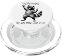 Undiagnosed But Something Ain't Right Funny Raccoon Feral PopSockets PopGrip pour MagSafe