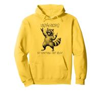 Undiagnosed But Something Ain't Right Funny Raccoon Feral Sweat à Capuche