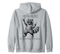 Undiagnosed But Something Ain't Right Funny Raccoon Feral Sweat à Capuche