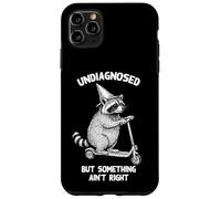Undiagnosed But Something Ain't Right Funny Raccoon Scooter Coque pour iPhone 11 Pro Max