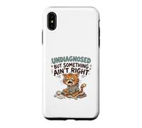 Undiagnosed But Something Ain't Right Grumpy Funny Cat Coque pour iPhone XS Max